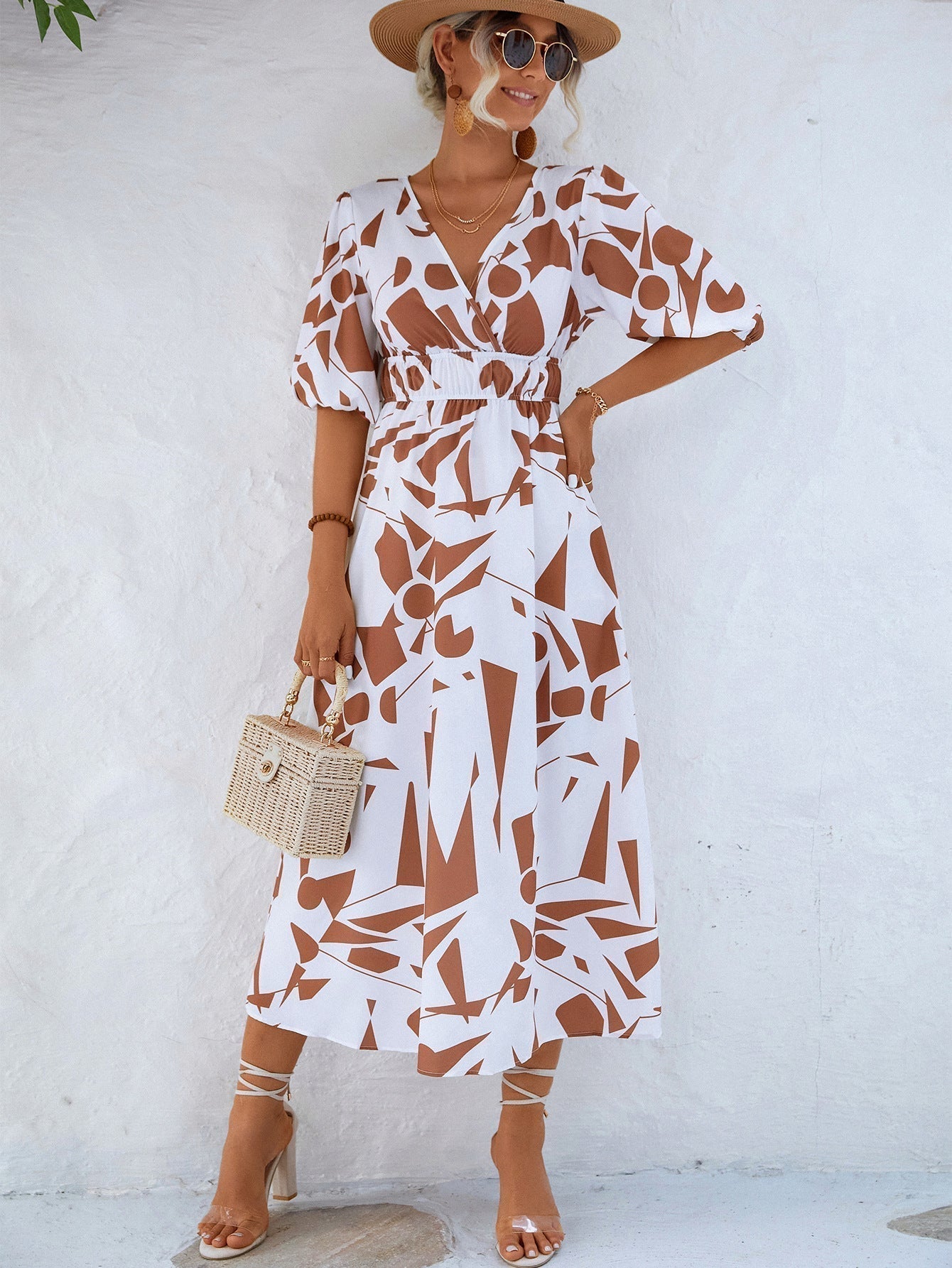 Elegantes Midi-Sommerkleid Ursula