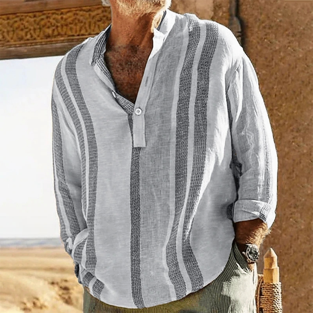Modisches Herren-Strandhemd – Robert