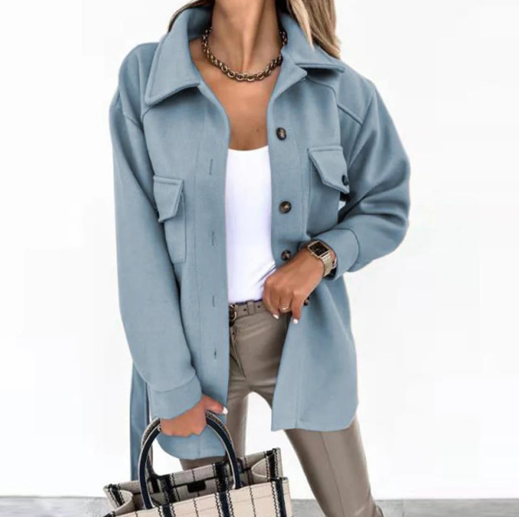 Krohn-e | Damen Mid-Season Chic Jacke mit Slim Fit und Frühlingsvibes