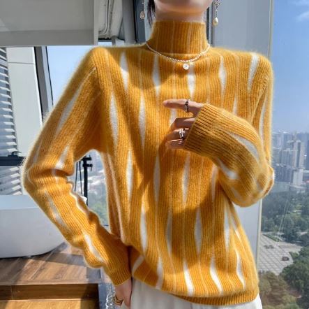 Antonia Pullover: Halbhoher Ausschnitt