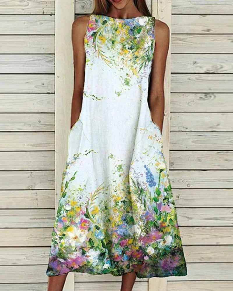 Winter Rose | Summer Flower Dress