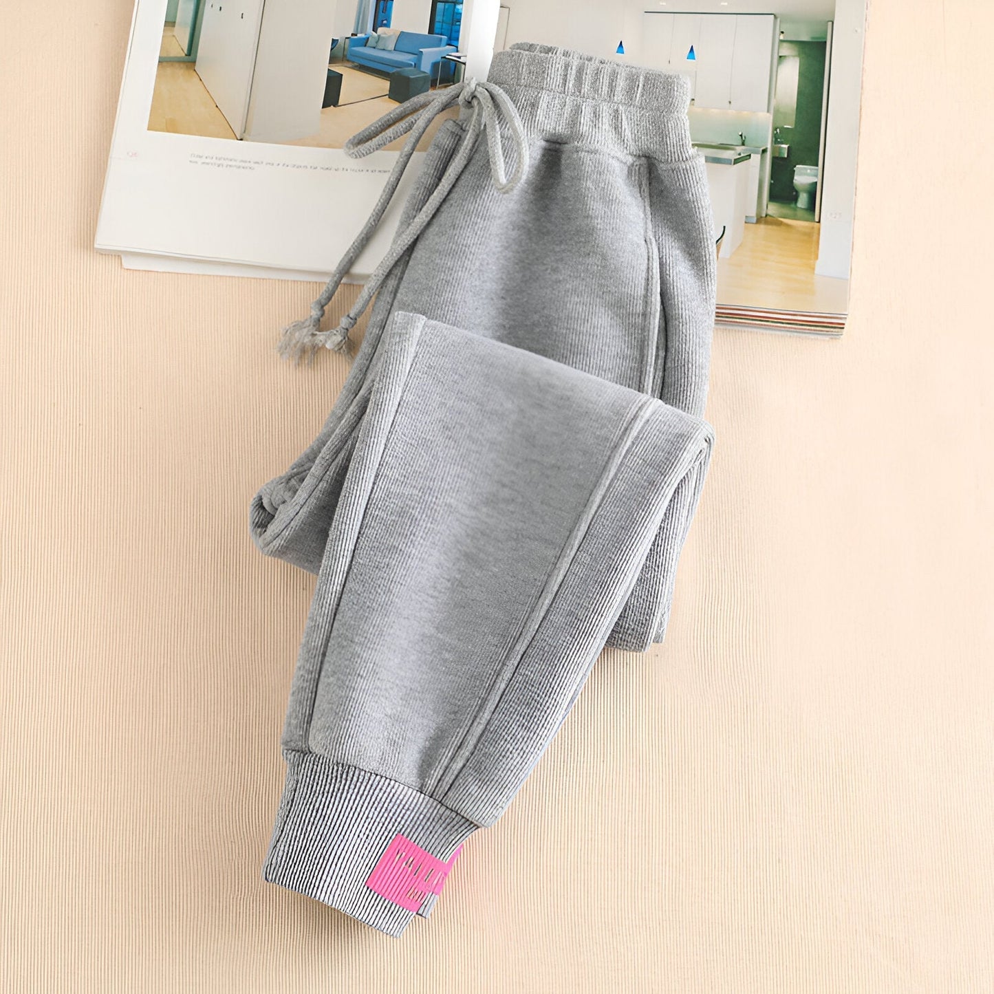 Neue graue Damen-Jogginghose (Elisa)
