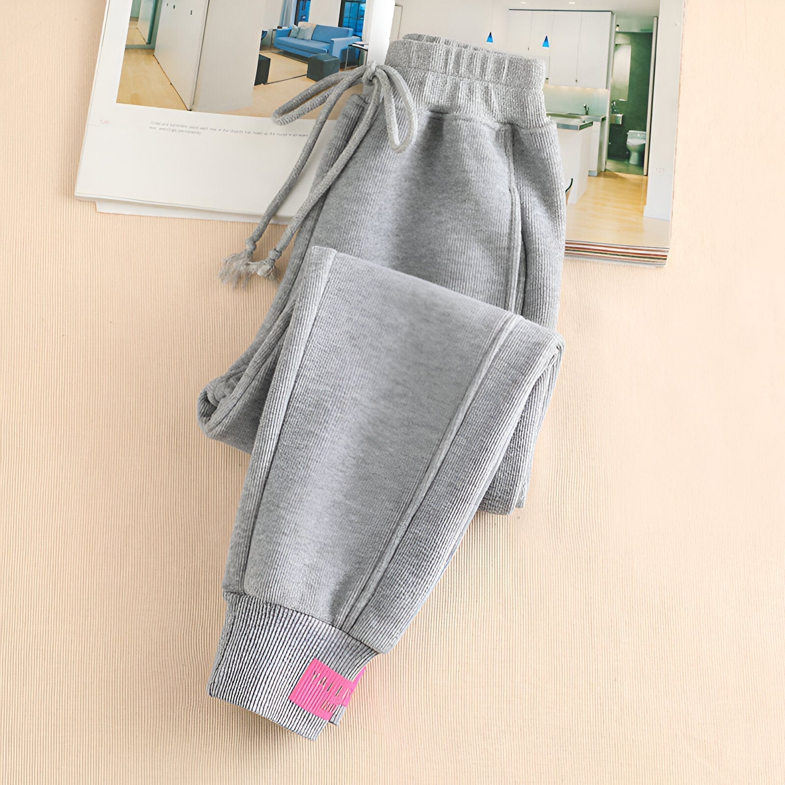 Neue graue Damen-Jogginghose (Elisa)