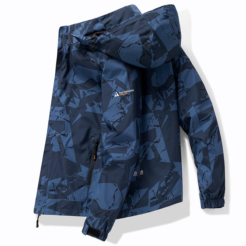 Krohn-e | wasserdichte winddichte Jacke für Herren