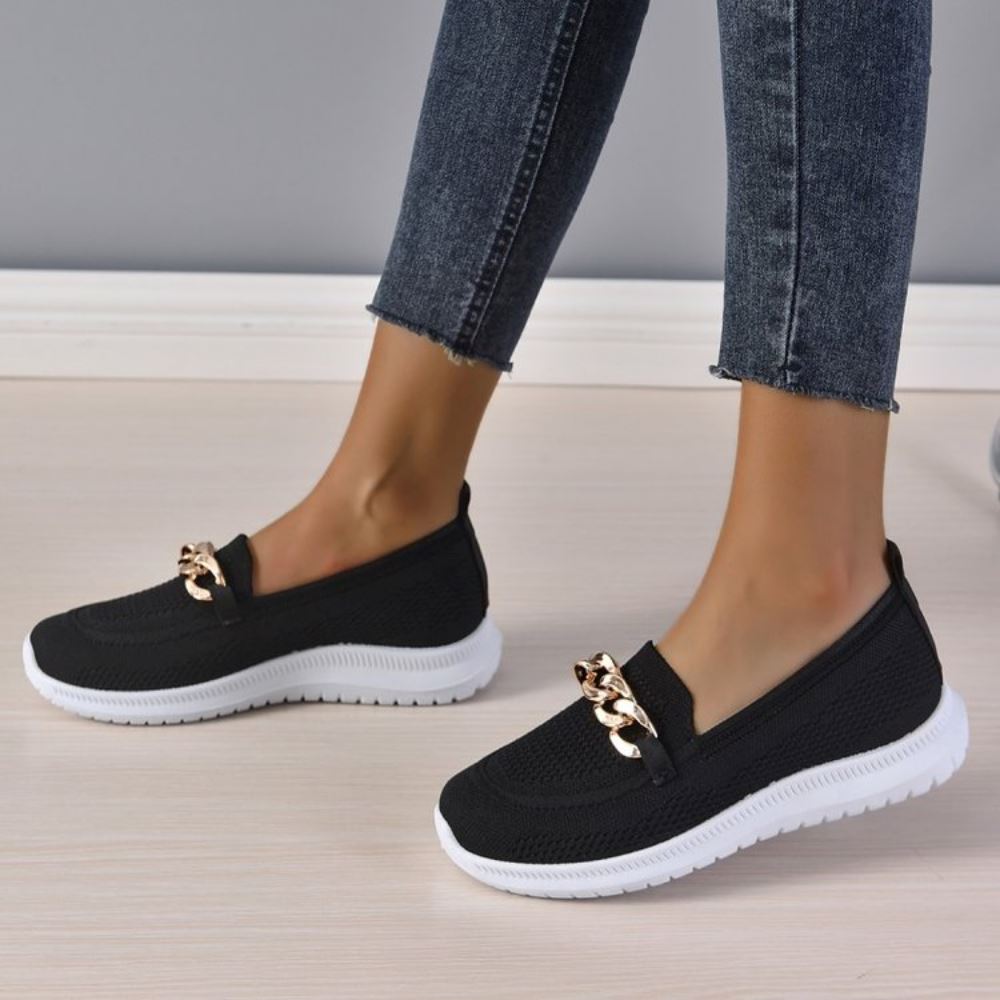 Elegante Bonafita Lumy Sneaker mit Kettendetail