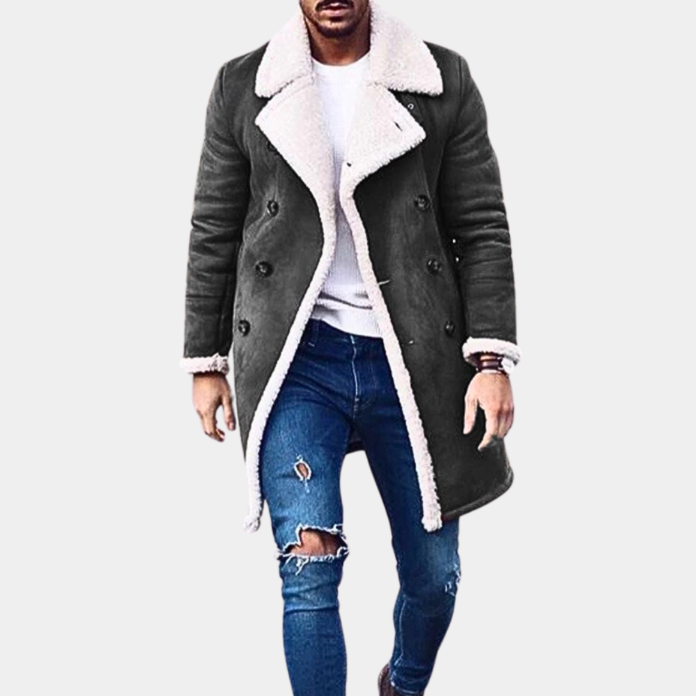 Krohn-e | Eleganter und warmer Wintermantel für Männer