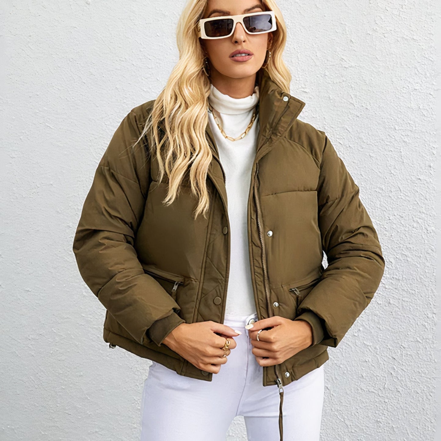 Modische Damen Daunenjacke Agathe