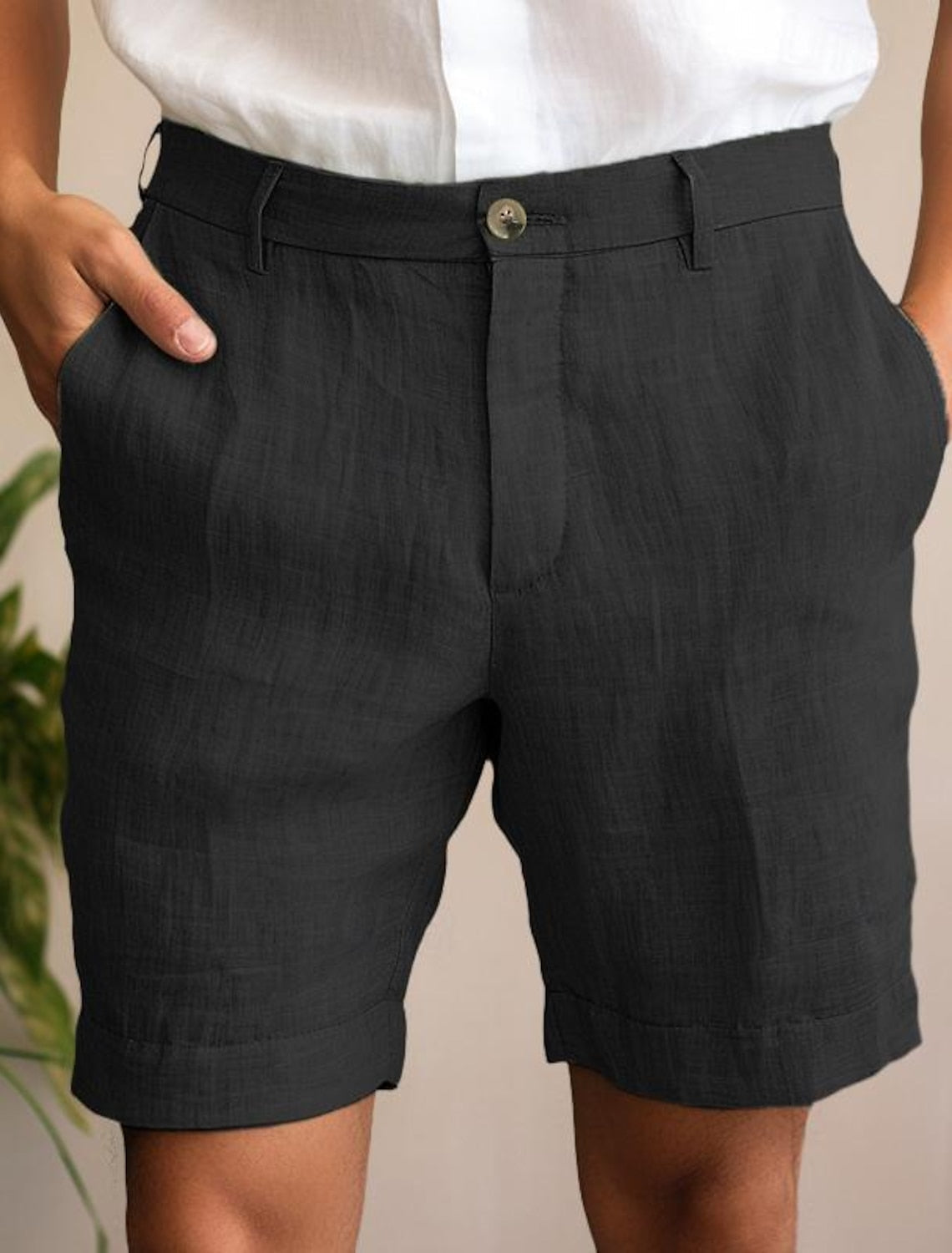 Moderne Leinen-Shorts für den Sommer von Asmus