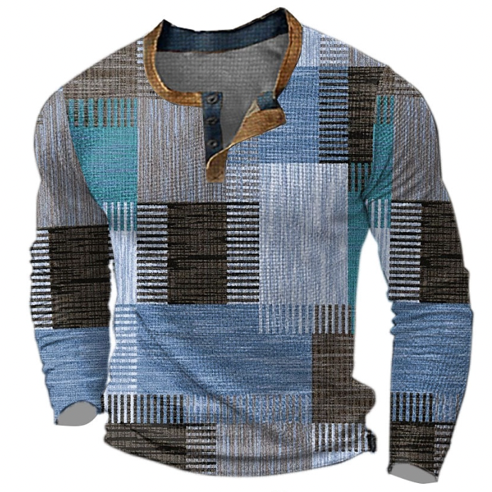 Männerstilvoller Pullover in bunten Farben - Tarquin