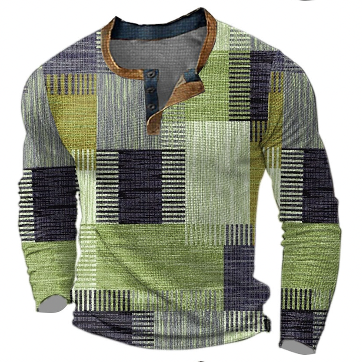 Männerstilvoller Pullover in bunten Farben - Tarquin