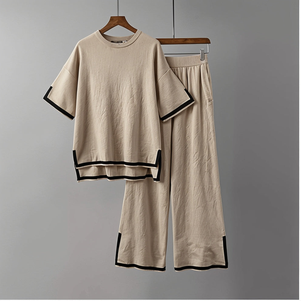 Modernes Damen-Outfit: Shirt und Hose – Benita