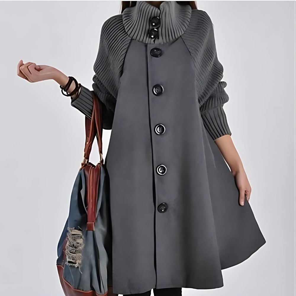 Stylish Elegant Long Dress Coat - Dorthea