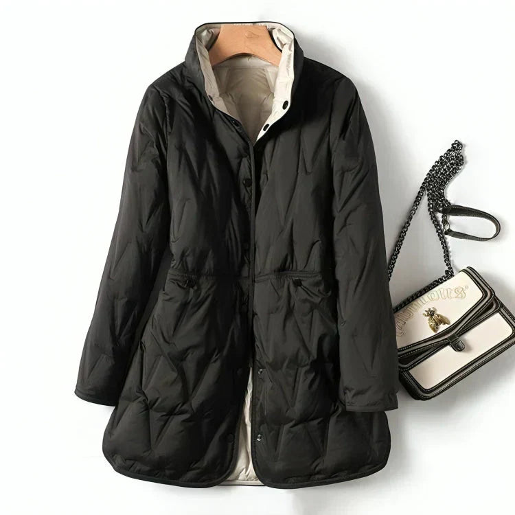 Krohn-e | Modische Wattierte Damenjacke
