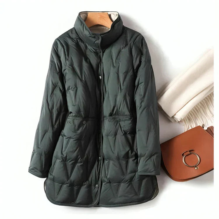Krohn-e | Modische Wattierte Damenjacke