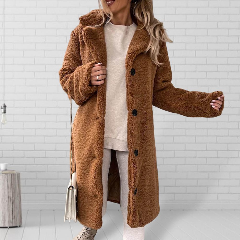 Krohn-e | Flauschiger Teddymantel
