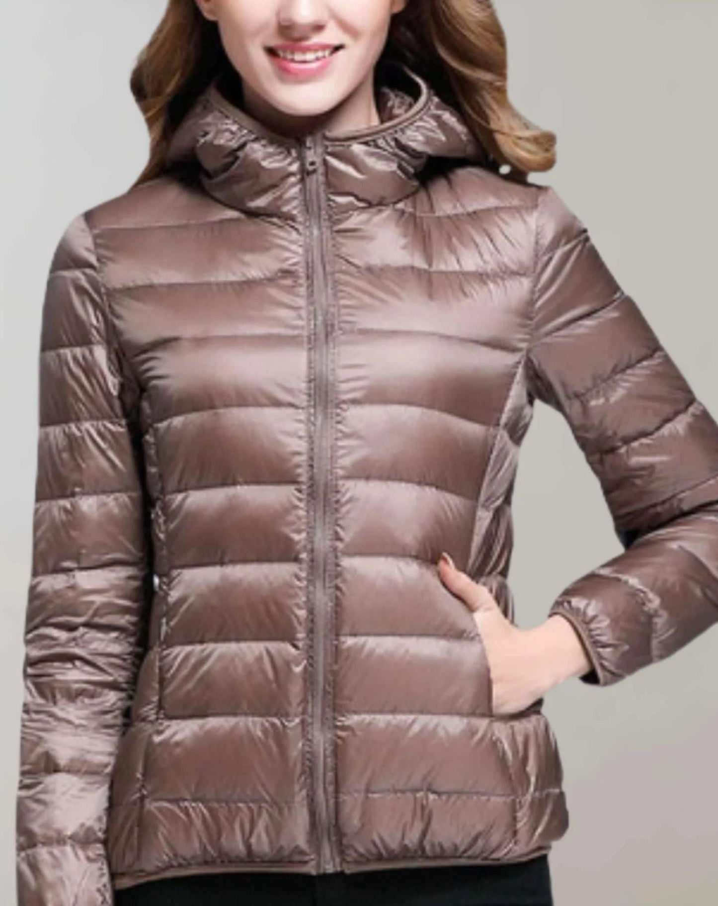 Leichte, gesteppte Damen-Daunenjacke Aloysia