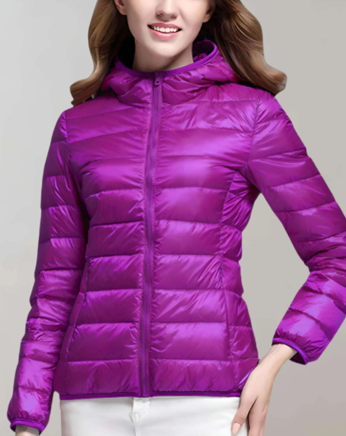 Leichte, gesteppte Damen-Daunenjacke Aloysia