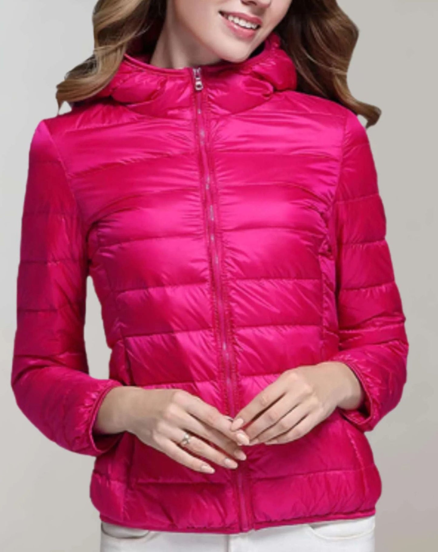 Leichte, gesteppte Damen-Daunenjacke Aloysia