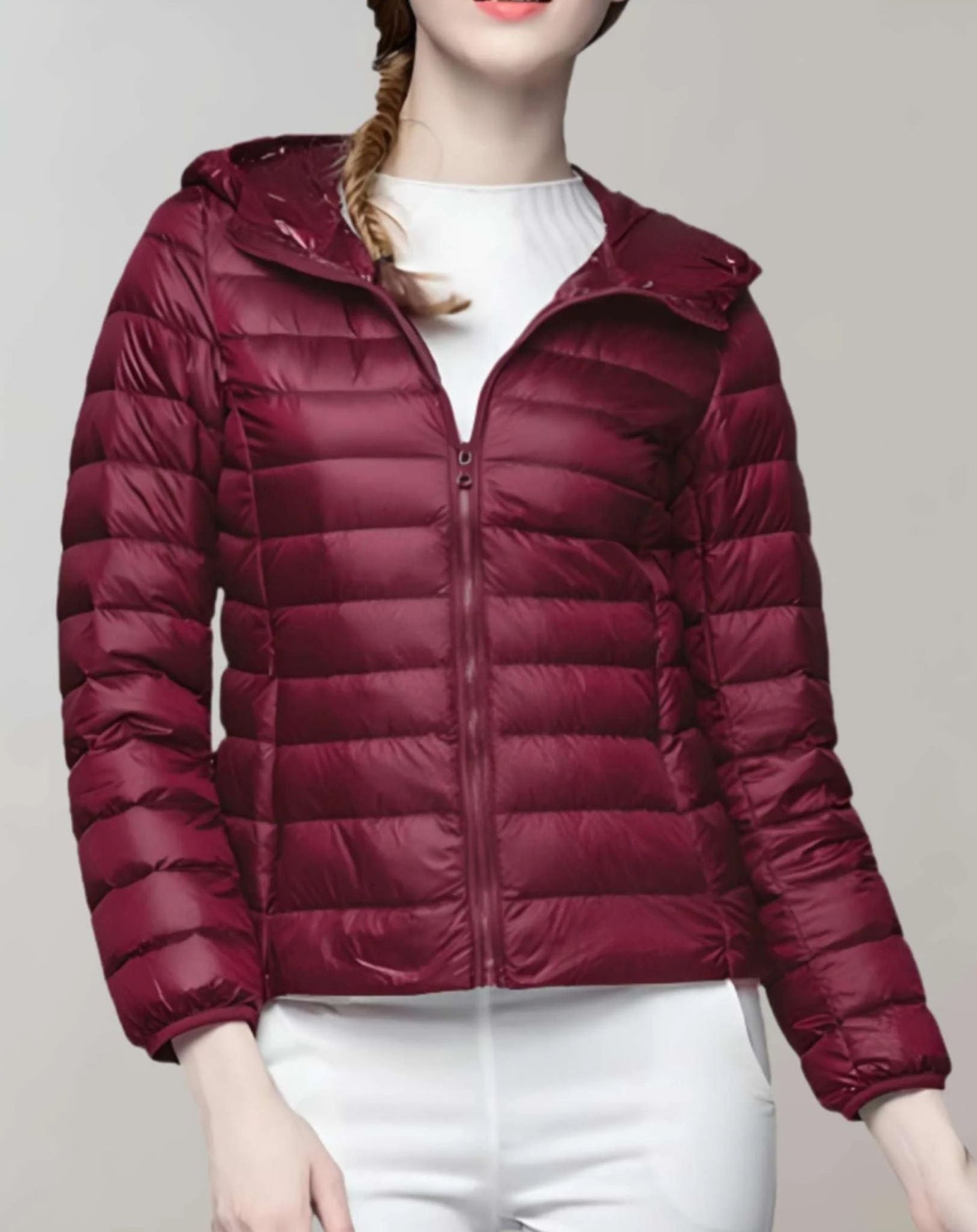 Leichte, gesteppte Damen-Daunenjacke Aloysia