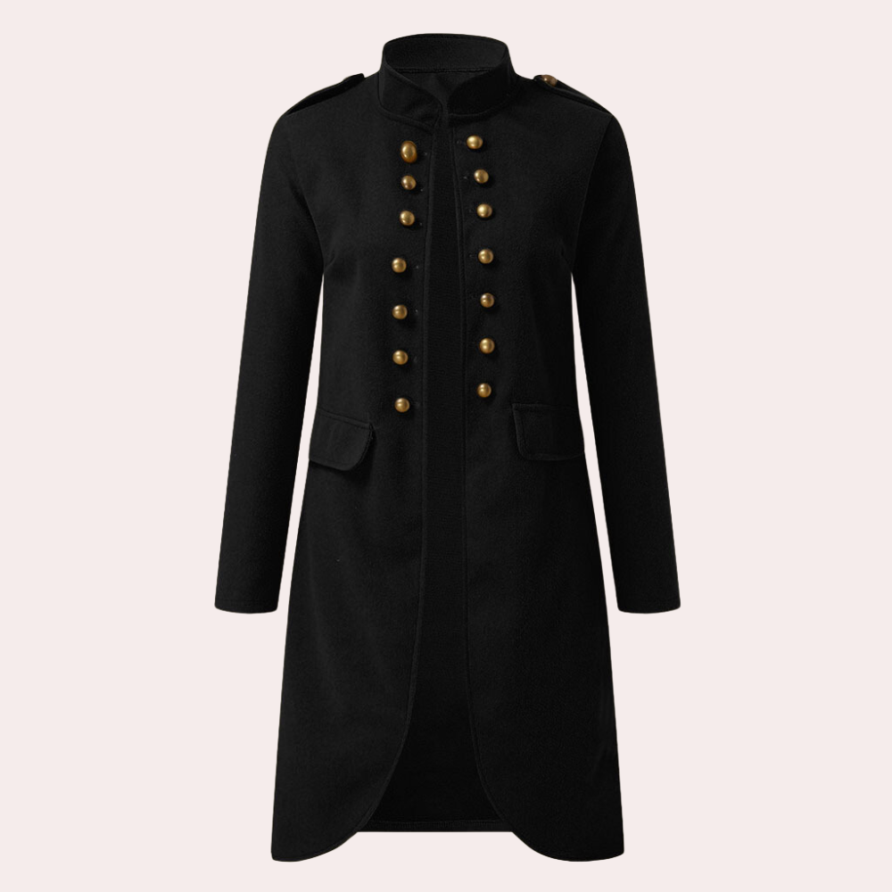 Krohn-e | Klassischer Mid-Length Damenmantel