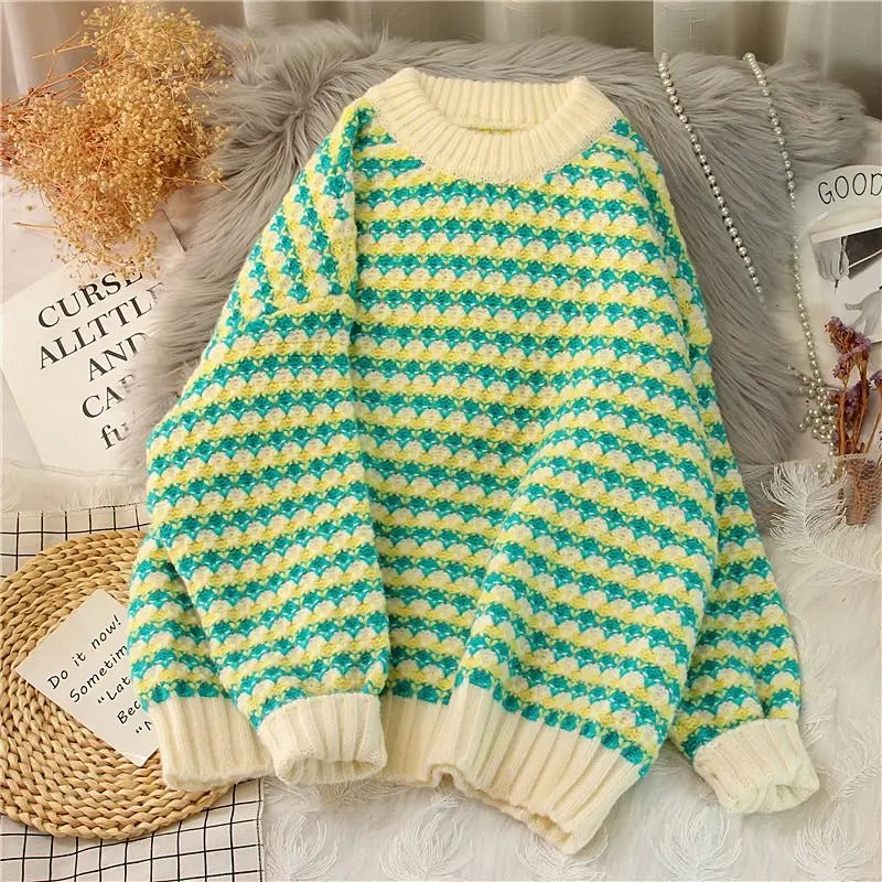 Krohn-e | Lockere O Ausschnitt Pullover