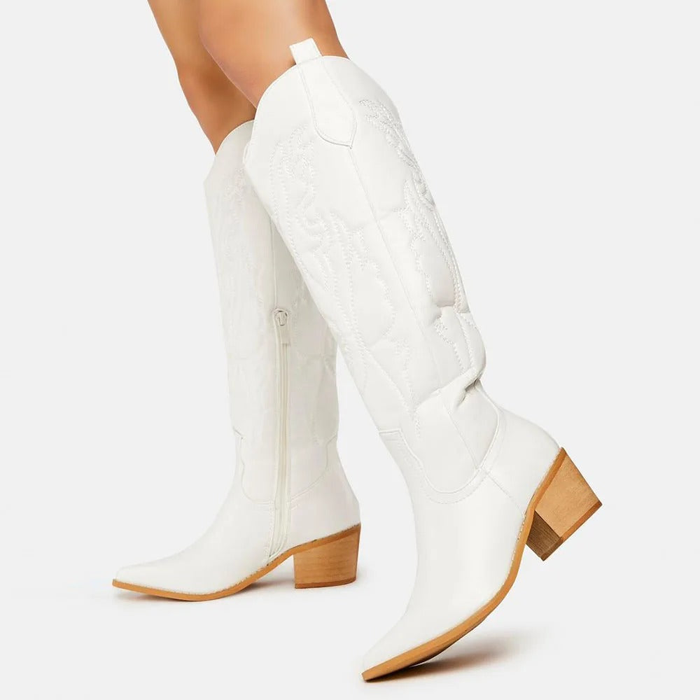 Krohn-e | Robuste Cowboystiefel Bis Zum Knie