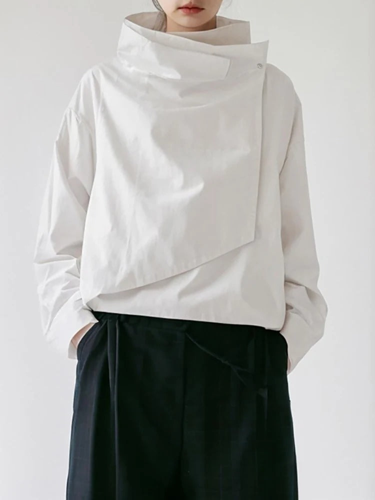 Krohn-e | Damen Freizeit Stehkragen Lange Jacke