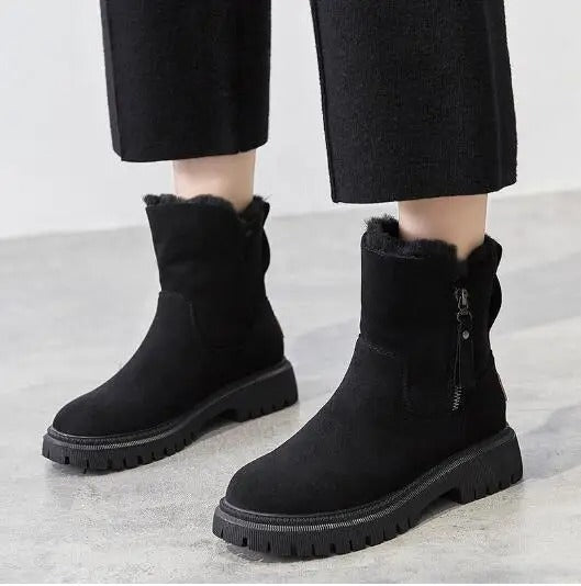 Krohn-e | Verstärkte Baumwolle Schnee Stiefel
