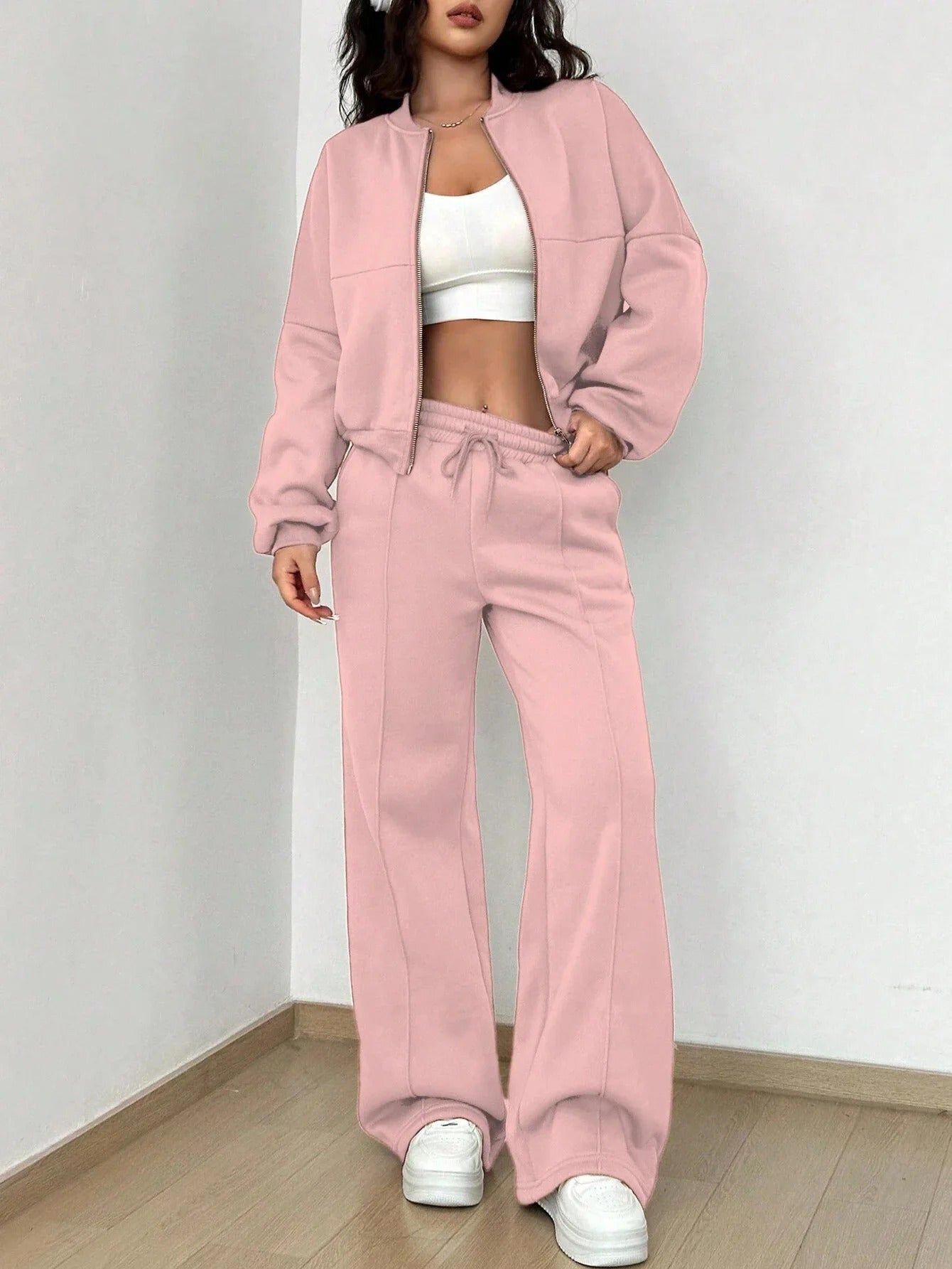 Krohn-e | Damen Zwei Teile Bomberjacke und Hose