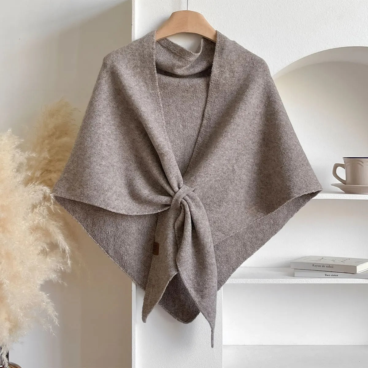 KROHN-E Damen Herbst-Schal weiche Textur vielseitiges Design