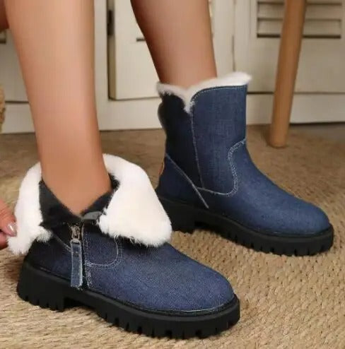 Krohn-e | Verstärkte Baumwolle Schnee Stiefel