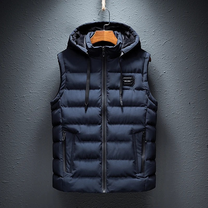Krohn-e | Bodywarmer mit Kapuze