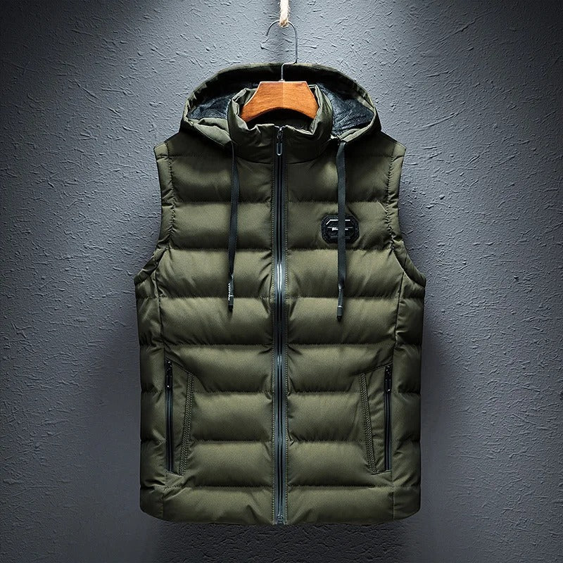 Krohn-e | Bodywarmer mit Kapuze