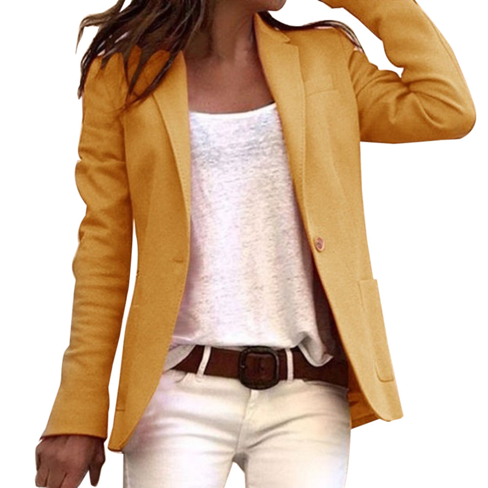 Krohn-e | Damen Blazer mit Reverskragen
