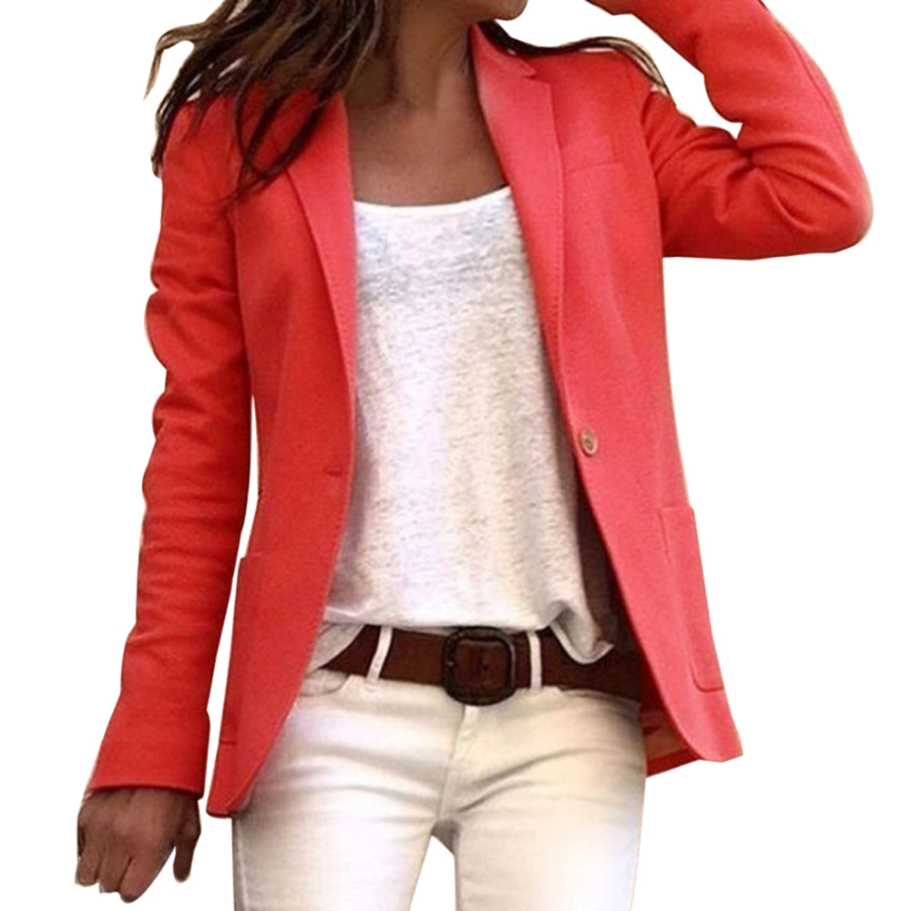 Krohn-e | Damen Blazer mit Reverskragen