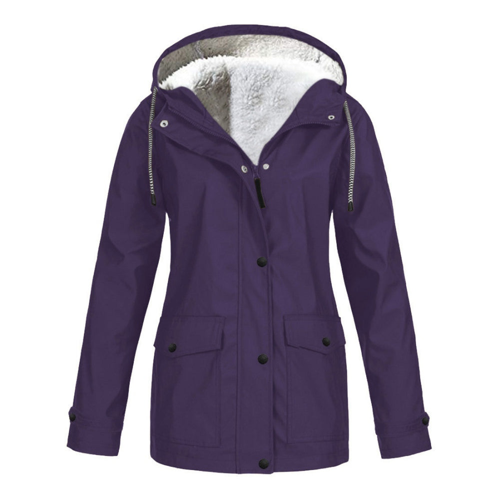 Krohn-e | Gemütliche Jacke mit Kapuze für Frauen