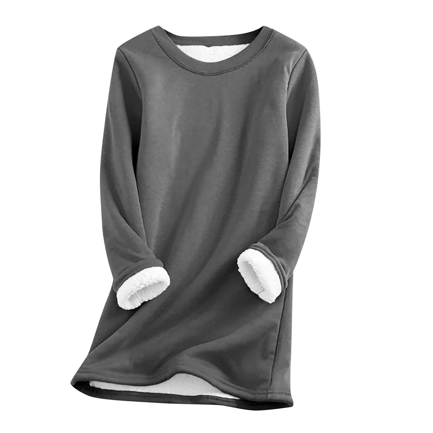 Lorene Pullover: Bequemer Fleece-Pullover