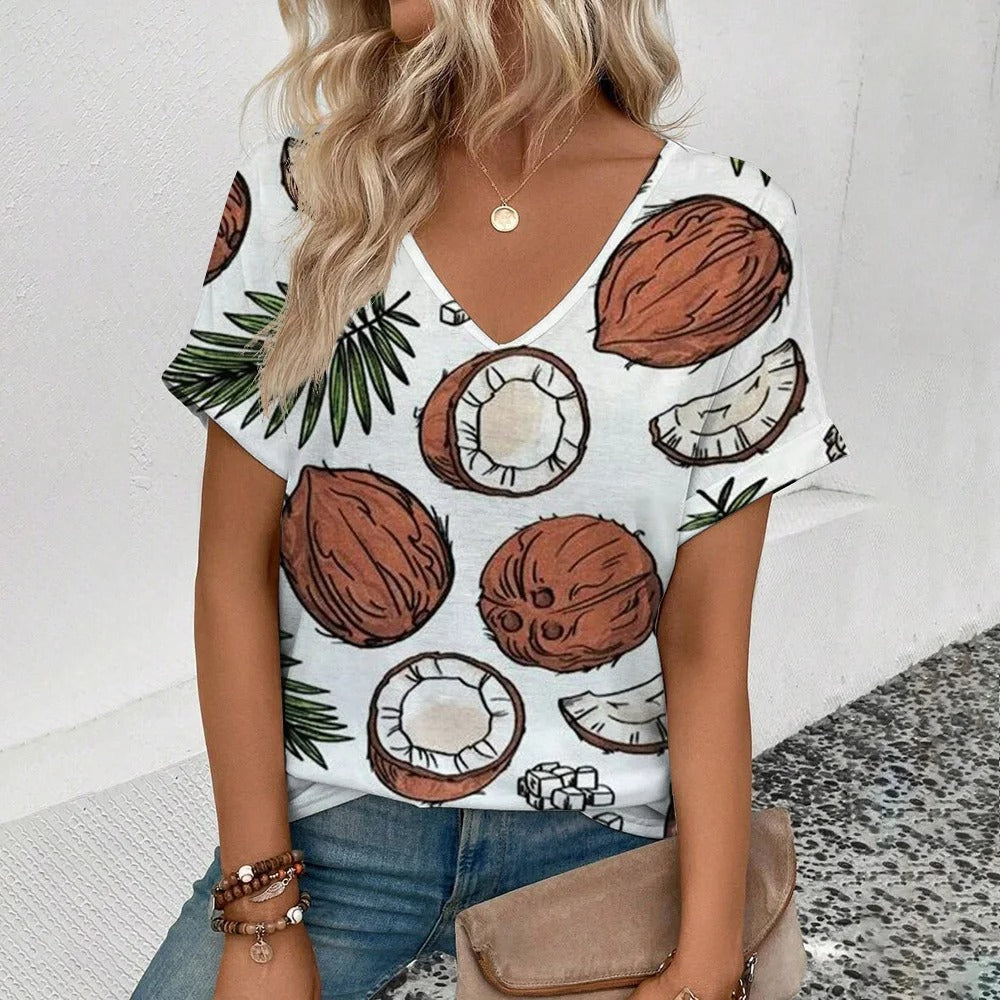 Mabel Obst Druck T-Shirt