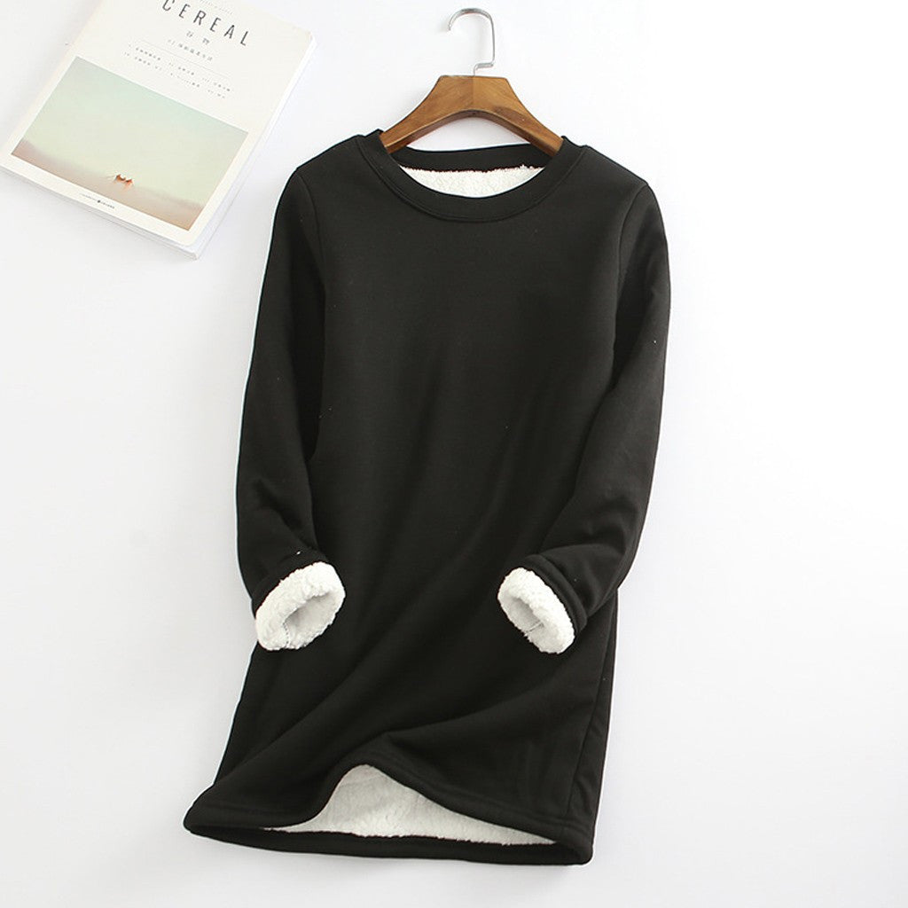 Lorene Pullover: Bequemer Fleece-Pullover