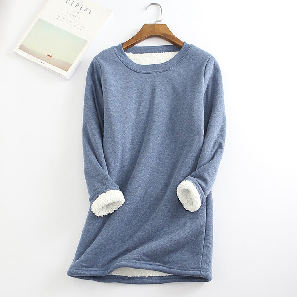 Krohn-e | Bequemer Pullover mit Fleece