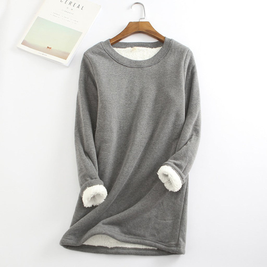 Krohn-e | Bequemer Pullover mit Fleece
