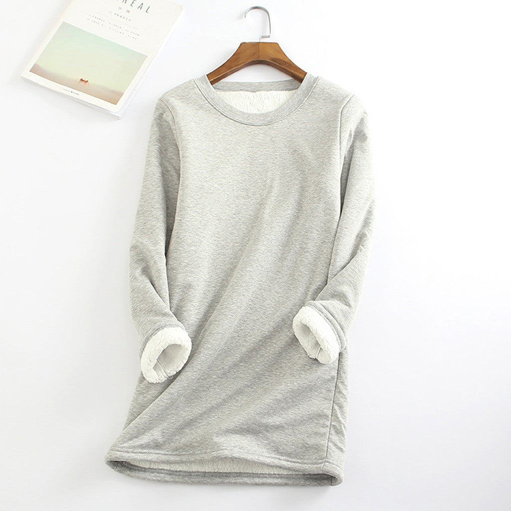 Krohn-e | Bequemer Pullover mit Fleece