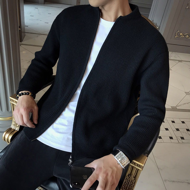 Krohn-e | Cardigan Premium Weicher Herren Cardigan