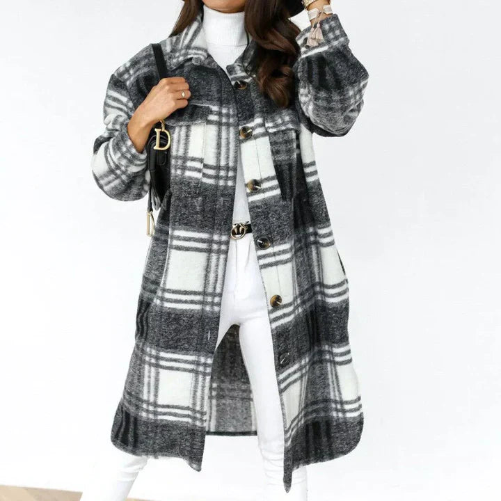 Krohn-e | Karierte Jacke