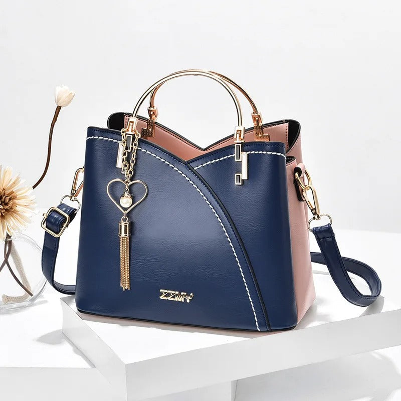Teresa:  Hand- und Schultertasche, variabel tragbar