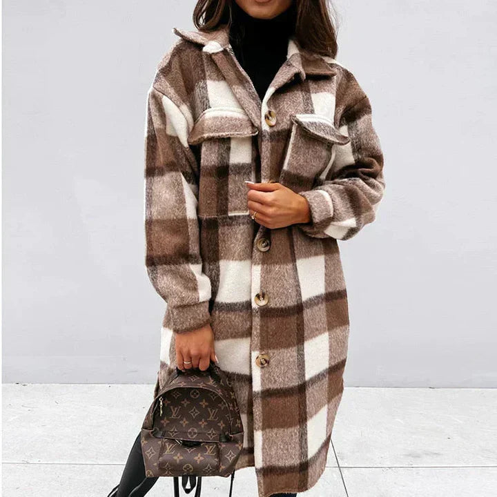 Krohn-e | Karierte Jacke
