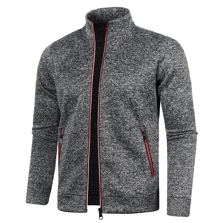 Krohn-e | Leichtgewicht Zip-cardigan Polyester Komfortabel und Modern