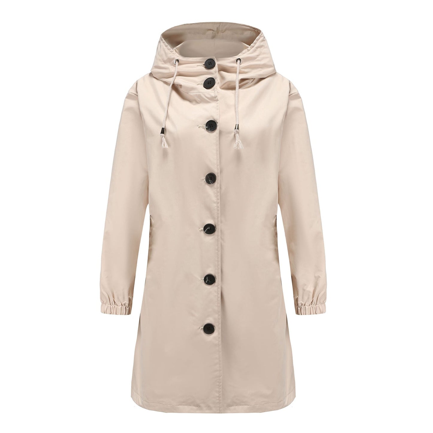 Krohn-e | Damen Regenjacke - mit Kapuze