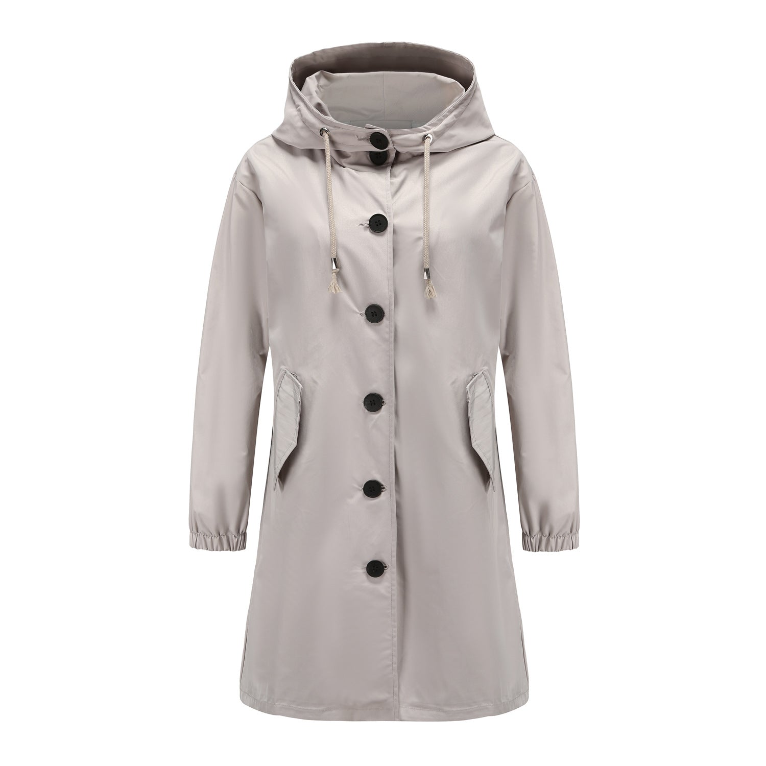 Krohn-e | Damen Regenjacke - mit Kapuze