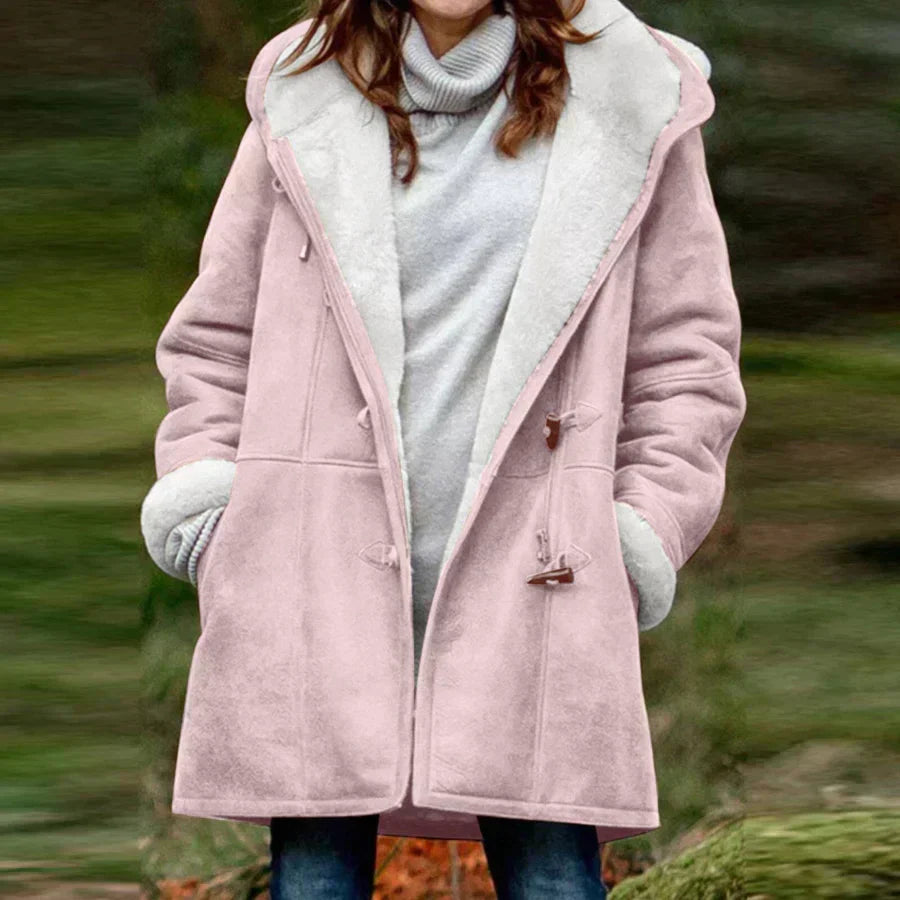 Krohn-e | Winterjacke elegante Fleece-Futter - stilvolle warme Oberbekleidung für kalte Tage